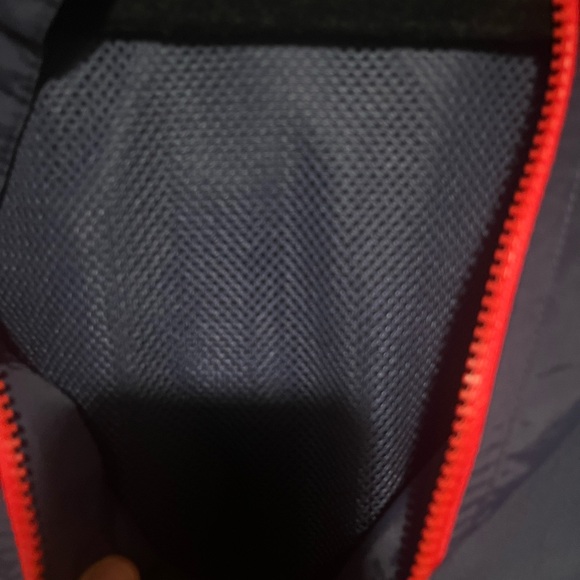 Fila Kids Navy Windbreaker with Red Accents - Picture 7 of 7